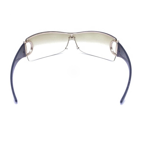 Gucci GG 2712/S BFE Gold Brown Wrap Shied Sunglasses Yellow Lens 115 Italy Women - Picture 5 of 12